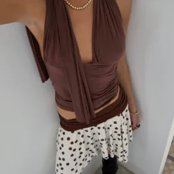 Nina Dots Skirt -Fashion Clothing Store 1300930B 3430 49EE 8117 8838AE26F9C0