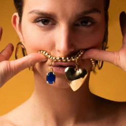 Heart Charm Gold -Fashion Clothing Store 34 d7e8cf70 0a44 4567 b331 3525ac02738e