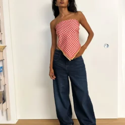 West To East Red Bandana -Fashion Clothing Store 44 b6748456 92d5 4dea b12e 06a205f36633 scaled