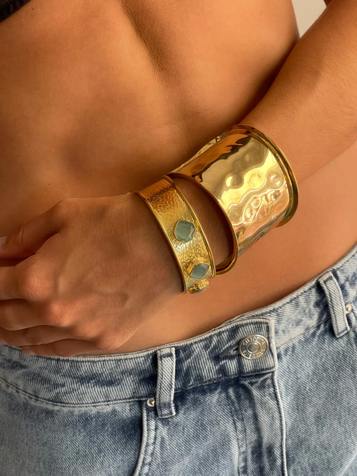 Reflejos Bracelet Gold 3 Reflejos Bracelet Gold