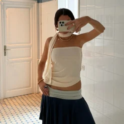 Alma Cream Top -Fashion Clothing Store 6994BCE3 331A 4683 A57E 144C8F22DBE6