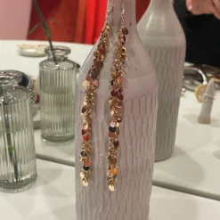 Tinsel Gold Earrings -Fashion Clothing Store 6B199B67 03E4 45E8 8C15 1F696D8E9E66 scaled