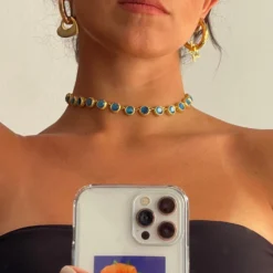 Corazón Roto Blue Necklace -Fashion Clothing Store 70EF0066 9B88 4BC8 B320 A6DC9244B47F