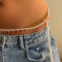 Corazón Roto Necklace/Belt Red -Fashion Clothing Store 8B9FC7A4 909A 444C B26D 8647C3C128DF scaled