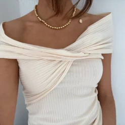 Alma Cream Top -Fashion Clothing Store 9131ED74 ABF2 4A6D A20E E7AFB76C09C7