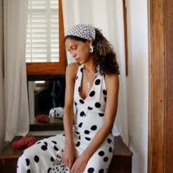 Amanecer White Bandana -Fashion Clothing Store Amanecer White Bandana 3