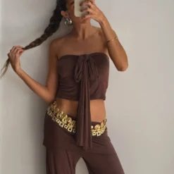 Breezy Gold Neckalce/Belt -Fashion Clothing Store Belt 3