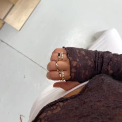 Anastacia Geometric Ring -Fashion Clothing Store Capturadepantalla2023 05 08alas10.11.02