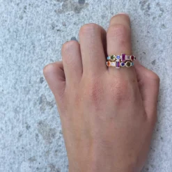 Anastacia Geometric Ring -Fashion Clothing Store Capturadepantalla2023 05 08alas10.23.38