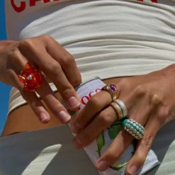 Un Taconeo Gold Ring -Fashion Clothing Store CocoCrushPurpleRing 3 c93b2af4 6370 4834 990c a049e6557ffd