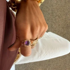 Coco Crush Purple Ring 17 Coco Crush Purple Ring -Fashion Clothing Store CocoCrushPurpleRing 5