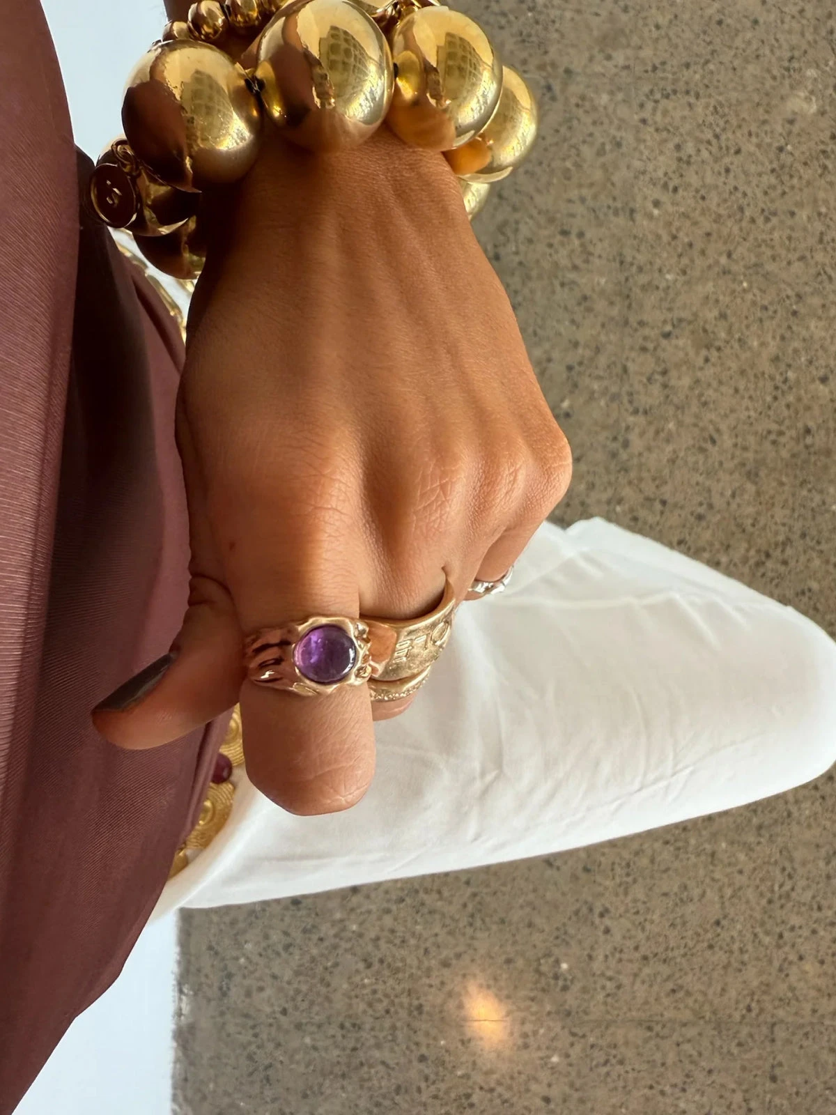 Coco Crush Purple Ring 8 Coco Crush Purple Ring - Image 6