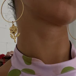 Rosa Linda Earrings -Fashion Clothing Store D530E108 2776 4018 BEF3 7E34A046952F