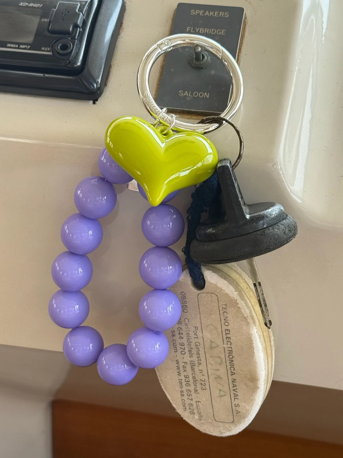 Maddy Purple Key Charm 4 Maddy Purple Key Charm - Image 2