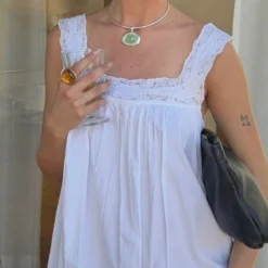 Alba Green Necklace -Fashion Clothing Store Frame 34 29727a25 d582 4747 a098 789798526c8a