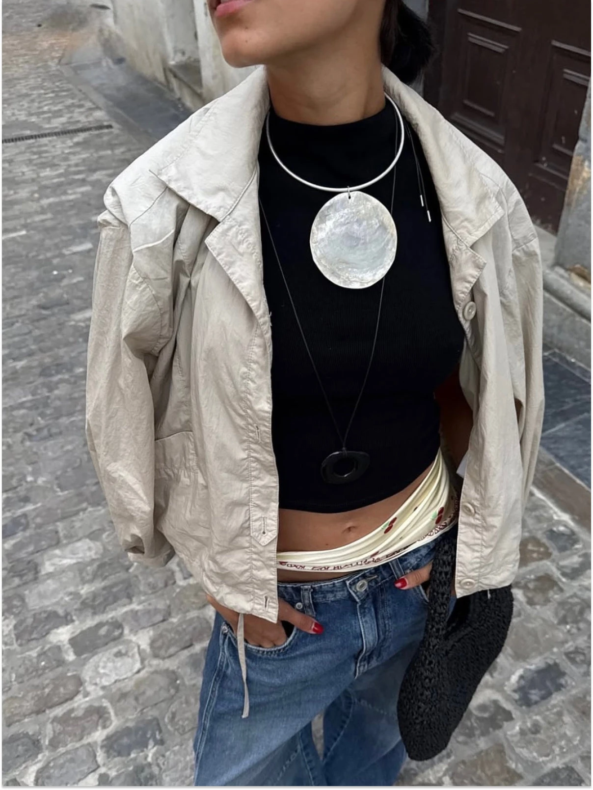 Teresa White Necklace 5 Teresa White Necklace - Image 3