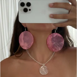 Teresa Pink Earrings