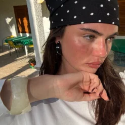 Amanecer Black Bandana -Fashion Clothing Store Frame 6