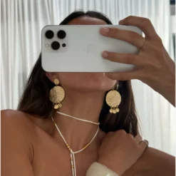 Make A Deal Necklace White