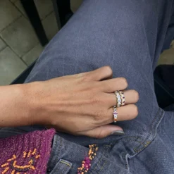 Anastacia Geometric Ring -Fashion Clothing Store IMG 00722 f4b354eb fb25 4b69 83ea 45a8ac87a7df