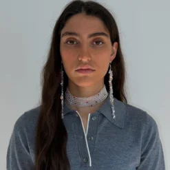 Tinsel Silver Earrings -Fashion Clothing Store IMG 0092 7281854e cb2e 4e8f 83a0 7c4cda1620cf