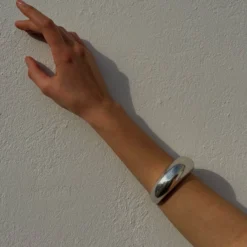 Carey's Washed Silver Bracelet -Fashion Clothing Store IMG 0156 d3134dee d7b7 4c43 a446 8999959e9522