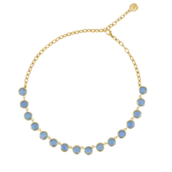 Corazón Roto Blue Necklace