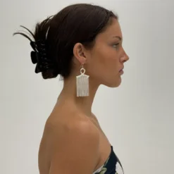 Vega Silver Earrings -Fashion Clothing Store IMG 0584