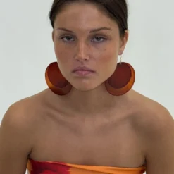 Teresa Brown Earrings -Fashion Clothing Store IMG 0627