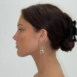 Lara Silver Earrings -Fashion Clothing Store IMG 0709