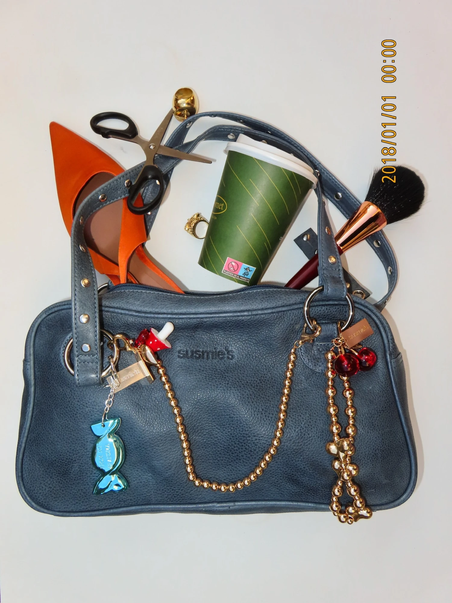 Vito Bag Blue 11 Vito Bag Blue - Image 9