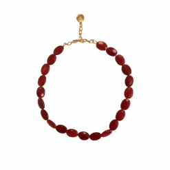 Stolen Kiss - Garnet Necklace