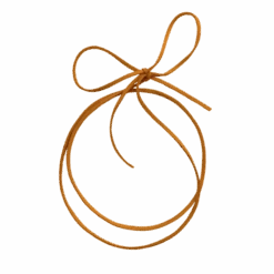 Orange String - Necklace For Mix Pieces