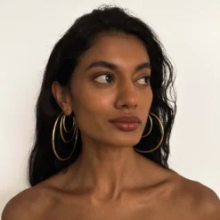 Walking On The Moon Earrings -Fashion Clothing Store IMG 3767copy scaled