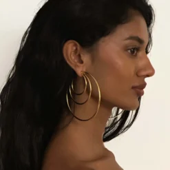 Walking On The Moon Earrings -Fashion Clothing Store IMG 3774copy scaled