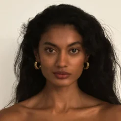 Legacy Earrings Gold -Fashion Clothing Store IMG 3996copy scaled