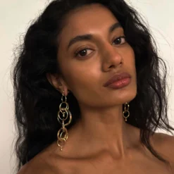 Carolina Earrings -Fashion Clothing Store IMG 4052copy scaled