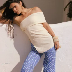 Alma Cream Top -Fashion Clothing Store IMG 90203 scaled