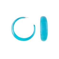 Macarena Hoops Turquoise 14 Macarena Hoops Turquoise -Fashion Clothing Store MacarenaHoopsTurquoise