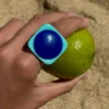 Melón Boom Blue Ring -Fashion Clothing Store MelonBoomBlueRing