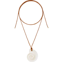 Moon Shell Medallion -Fashion Clothing Store MoonShellMedallion