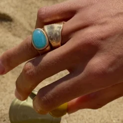 Ritmo Limón Gold Ring 9 Ritmo Limón Gold Ring -Fashion Clothing Store RitmoLimonGoldRing 2