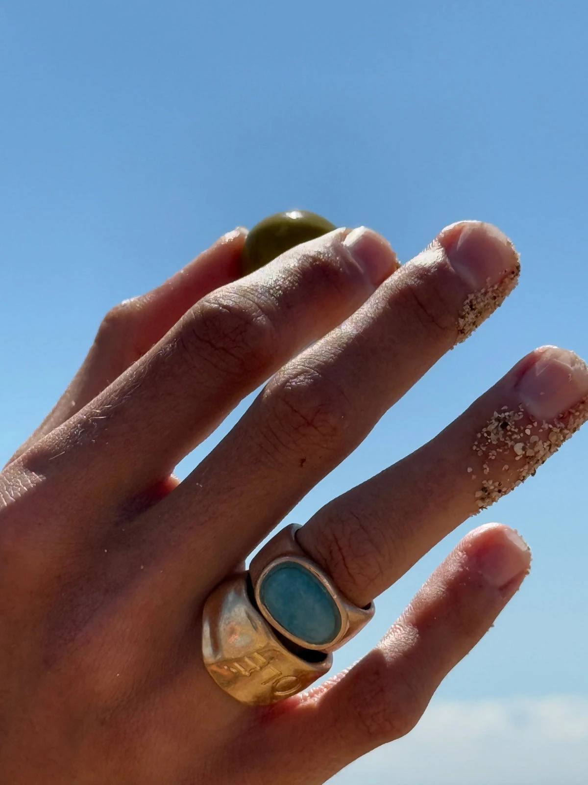 Ritmo Limón Gold Ring 7 Ritmo Limón Gold Ring - Image 5