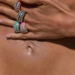 Rockin Turquoise Ring -Fashion Clothing Store RockinTurquoiseRing 4