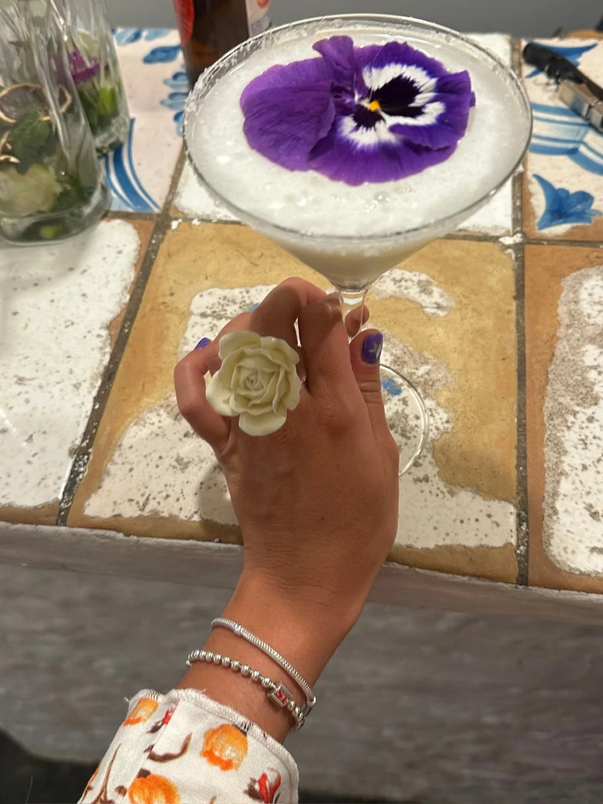 Rosy White Ring 5 Rosy White Ring - Image 3