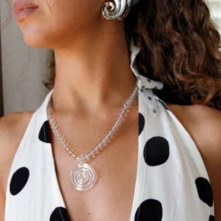 Silver Wave Earrings -Fashion Clothing Store SilverWaveEarrings 3