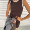 Tennis Club Dress Brown -Fashion Clothing Store Sintitulo 3 02