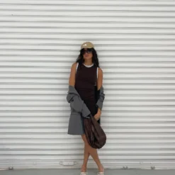 Tennis Club Dress Brown -Fashion Clothing Store Sintitulo 3 04