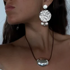 Sundrop Silver Earrings 10 Sundrop Silver Earrings -Fashion Clothing Store SundropSilverEarrings 3