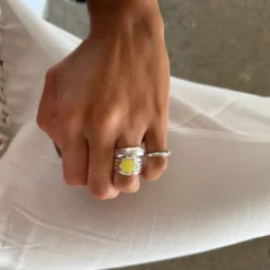 Un Taconeo Silver Ring -Fashion Clothing Store UnTaconeoSilverRing 5